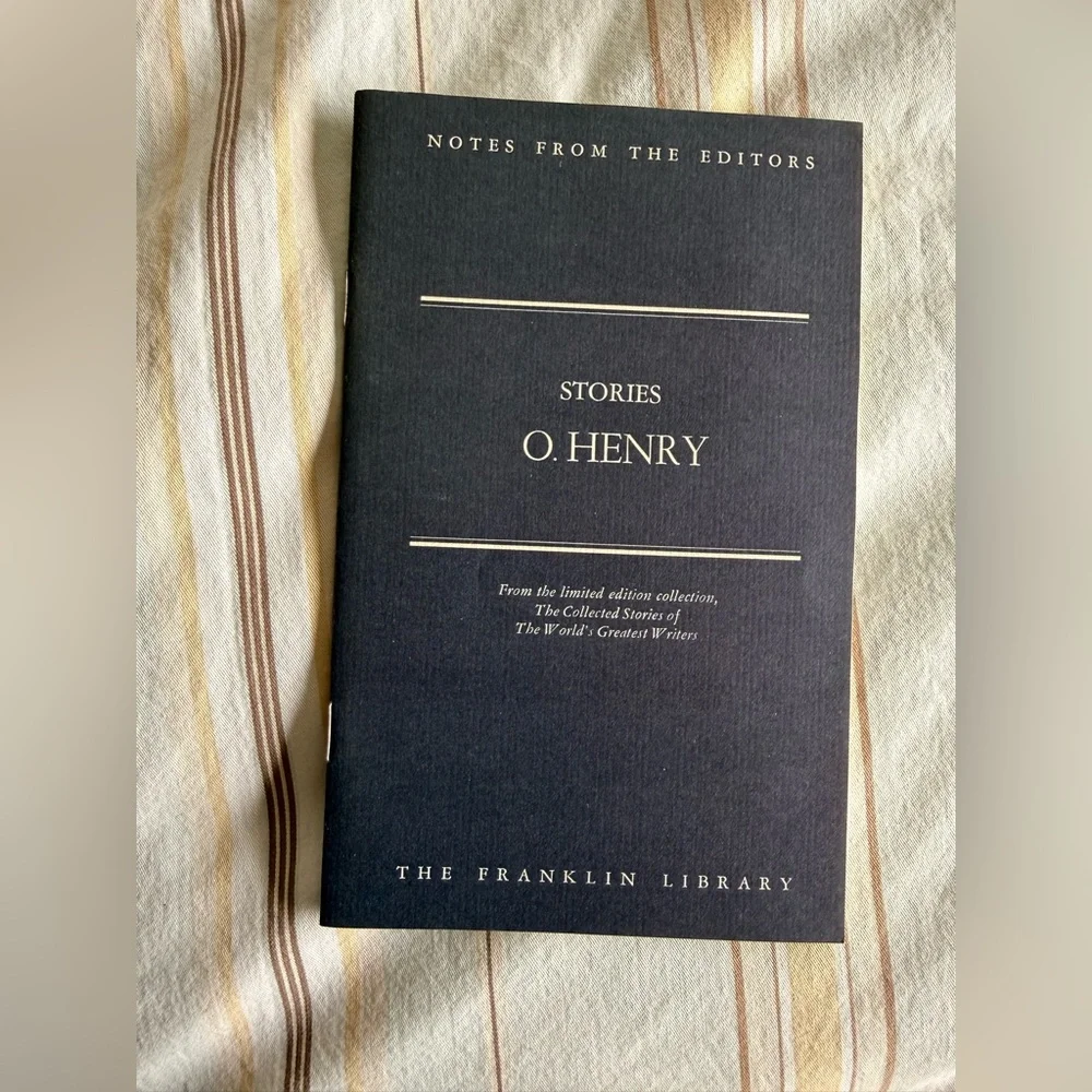O. Henry: Short Stories - Franklin Library Genuine Leather Bound (1978)